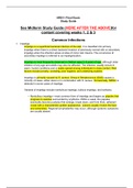 NR511 Midterm Exam Study Guide/NR511 Final Exam Study Guide [Completed A. ]
