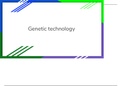 GCSE Biology Genetic Technology