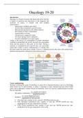 Oncology summary P1 2019-2020