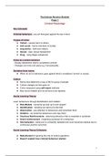 OCR Psychology Paper 1 Grade 7-9 Revision Notes