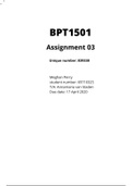 BPT1501 assignment 3