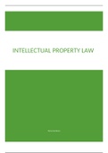 Intellectual Property Law - Study guide