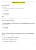 NRSG 2510 Exam 4 Test Bank|complete questions_Answers_Rationale (2020)_A+ guide.