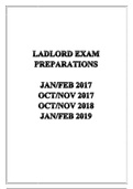 LADLORD exam questions and answers  2022