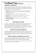 Contract Law Guide - Part One 