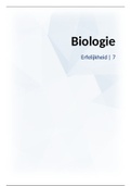 Samenvatting Biologie Hoofdstuk 7 Erfelijkheid 4 vwo
