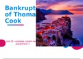 Unit 26 Travel and Tourism assignment 3 (presentation 'bankruptcy of Thomas Cook')
