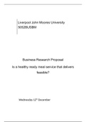 RESEARCH PROPOSAL - BUSINESS MANAGEMENT