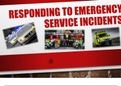 Public Services Unit 14: Responding to Emergency Service Incidents Bundle