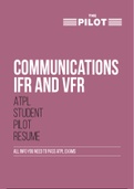 ATPL VFR/IFR - Resume