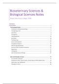 Bioveterinary Sciences & Biological Sciences Notes - Development 