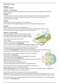 Samenvatting: Domein C - Aarde, Klimaat 