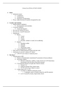 NR 340 CRITICAL CARE FINAL Study Guide, Chamberlain College of Nursing