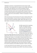 Essay Unit 1 ECON1 - Economics: Markets and Market Failure (AQA A-level Economics Unit 1: Markets and Market failure)  profit maximisation essay