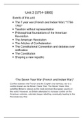 A.P. U.S. History American Pageant Study Guide