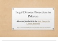 Concern For Legal Divorce Procedure in Pakistan Legally By Lawyer
