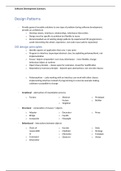 Software Development (Computer Science ECM2414) Lecture Notes