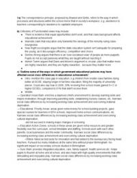June 2012 Unit 2 Past Paper- answer suggestions- Education Q1-4