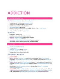 Addiction and the Brain: Full Lecture notes