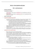 LPC Private Acquisitions Revision Notes 2021 (High Distinction - 90%)