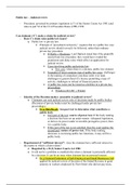 GDL / MA Law Public Law Complete Notes