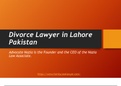 How to Hire the Divorce Lawyer in Lahore Pakistan in 2021 - Advocate Nazia