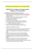 NR565 Week 2 Study Guide