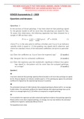 ECN225 Econometrics 2 - 2012 - 2020 Past Paper Questions and Answers