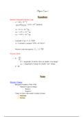 Class notes for Exam 2 - Physics 2