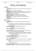 A-Level Biology A (2015) Salters-Nuffield Full A* Notes - Topic 5