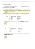 AC 210 Chapter 5-8 Practice Test with Answers