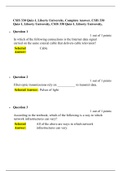 CSIS 330  Quiz 1 Answer-(4 Versions), CSIS 330 Business Data Communication Systems