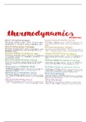 AQA A-Level Chemistry Thermodynamics Revision
