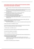 ATI RN Nursing Guide with Questions and Answers and Rationale