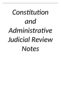ALL Judicial REVIEW law notes! [Lecture NOTES]