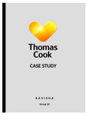 AC102 Case Study 2021 - Thomas Cook (First Class)