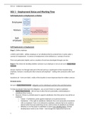 BPP Employment Law Consolidation/Revision Notes - Distinction Level (95) - Covers all areas examined