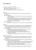 Clinical immunology - immunodeficiency notes