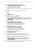 ECON 501 Final Exam Tips (Questions & Answers)