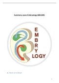 Case uitwerking Embryology (BBS1005)  Larsen's Human Embryology, ISBN: 9780323696043