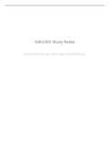 ILW1501 study notes