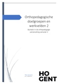 Samenvatting : volledige samenvatting orthopedagogische doelgroepen en werkvelden 2 