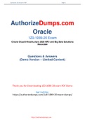 New and Updated Oracle 1Z0-1089-20 Dumps - 1Z0-1089-20 Practice Test Questions