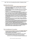 Constitutional Convention Reading Guide