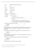 HSCO 506 Exam 2 Week 4 with complete Questions and Ansewrs Graded A