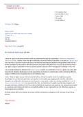 Sport unit 3- Assignment 2 (cover letter) 