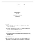 BUS138 International Finance Midterm exam version  2; Answer key (2020/2021)