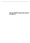 biology ncert -class12 study material