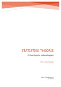 Lesnotitie  Statistiek (B001628A)