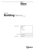 Unit 15 Building Surveying